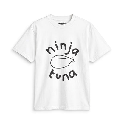 Ninja Tuna T-Shirt — Cute Minimal Fish Graphic Tee