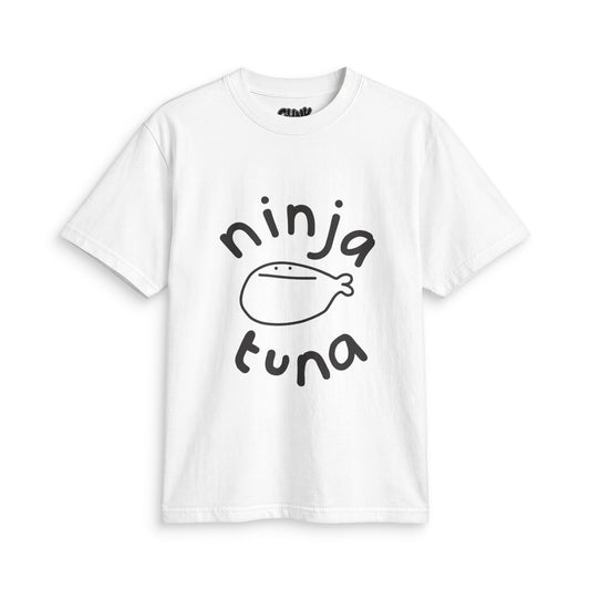 Ninja Tuna T-Shirt — Cute Minimal Fish Graphic Tee