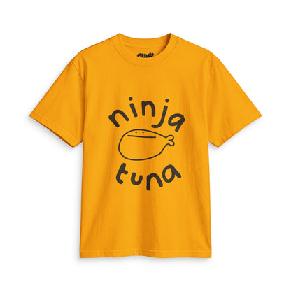Ninja Tuna T-Shirt — Cute Minimal Fish Graphic Tee