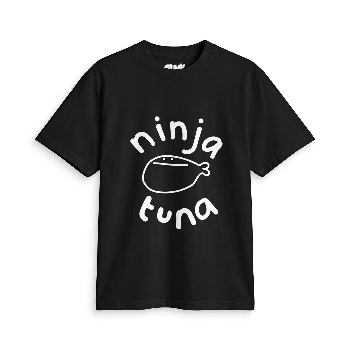 Ninja Tuna T-Shirt — Cute Minimal Fish Graphic Tee