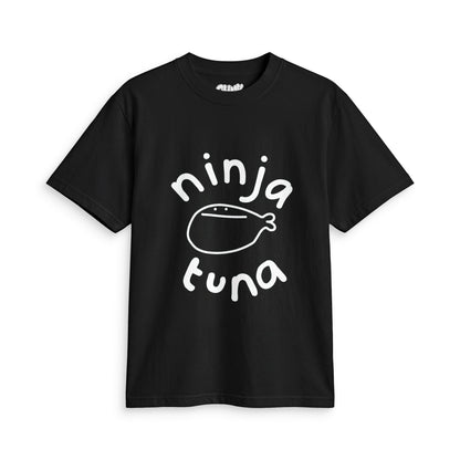 Ninja Tuna T-Shirt — Cute Minimal Fish Graphic Tee