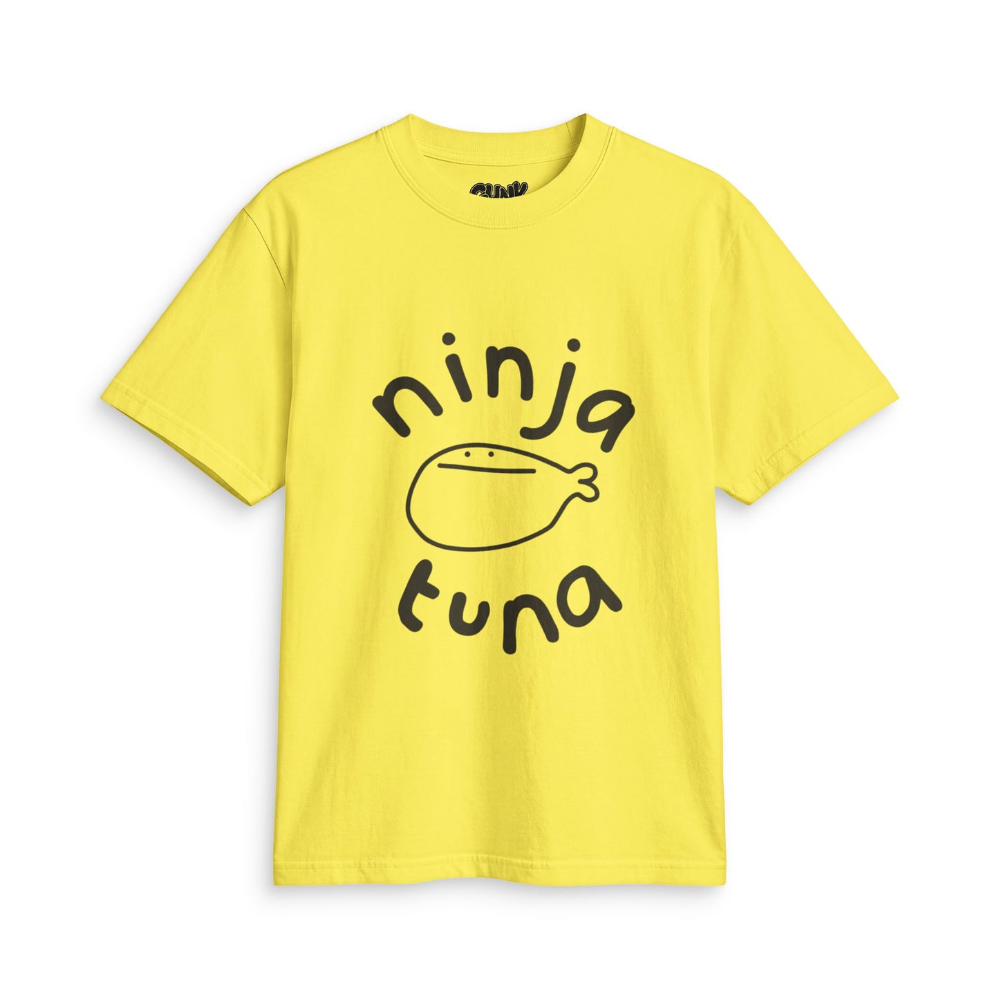 Ninja Tuna T-Shirt — Cute Minimal Fish Graphic Tee